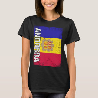T-shirt Andorran Flag Andorra