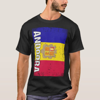 T-shirt Andorran Flag Andorra