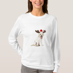 T-shirt Andouillers de port de chiot de laboratoire