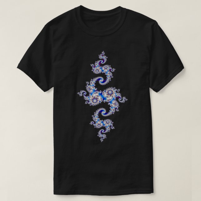 T-shirt Andreas Steinweg Julia Fractal (Design devant)