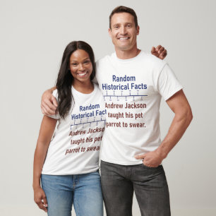 T-shirt Andrew Jackson A Appris Son Perroquet À Jouer - Hi