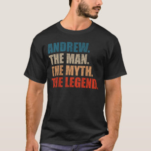 T-shirt Andrew The Man Le Mythe La Légende