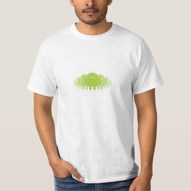T-shirt androïde d'équipe (Devant)