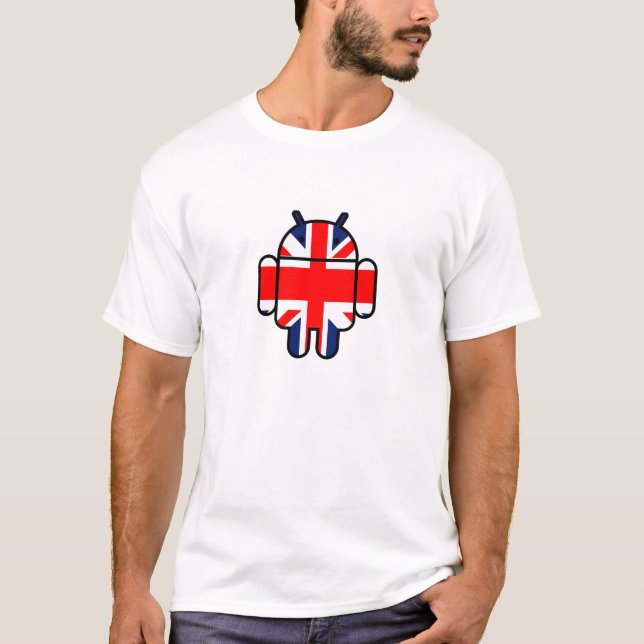 T-shirt Androïde des syndicats (Devant)