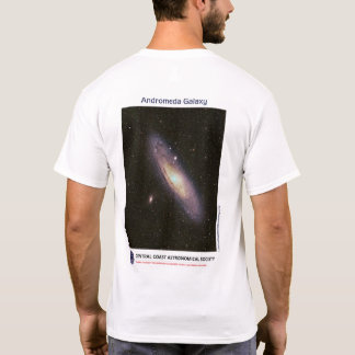 T-shirt Andromeda Galaxy Par Lee Coombs Avant et Précédent