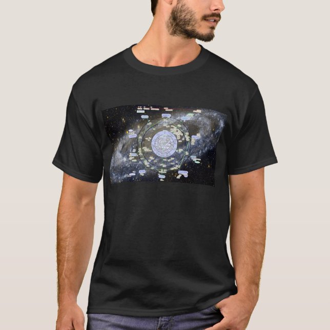 T-shirt Andromeda Map -- Starquest (Devant)
