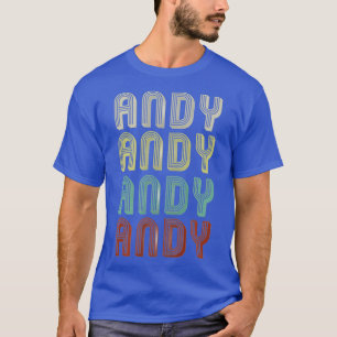 T-shirt Andy Dans Funny Retro Vintage Disco