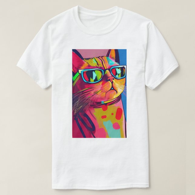 T-shirt Andy Pawhol (Design devant)