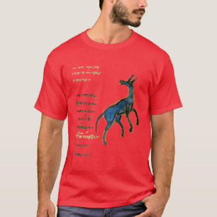 T-shirt Âne bleu