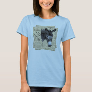 T-shirt Âne de la chemise des femmes