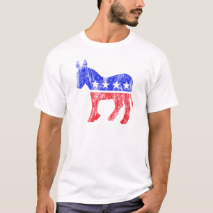 T-shirt Âne de Parti démocrate