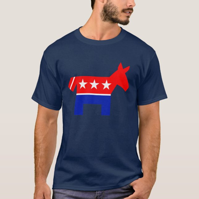 T-shirt Âne Democratic (Devant)