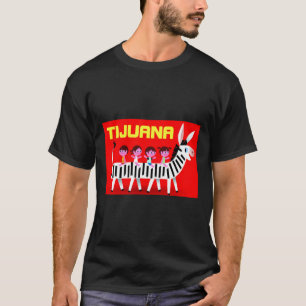 T-shirt Âne Zebra Tijuana