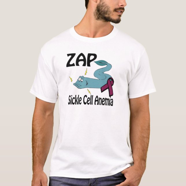 T-shirt Anémie de la faucille ZAP (Devant)