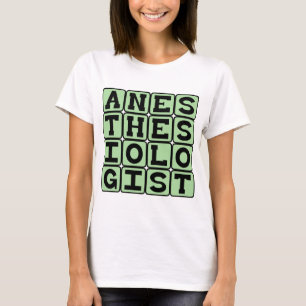 T-shirt Anesthésiste, spécialiste de la préparation chirur