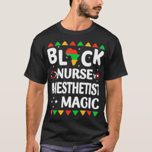 T-shirt Anesthetist African Ameri
