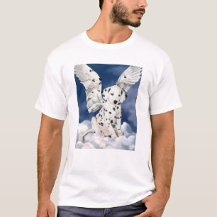 T-shirt Ange dalmatien de chiot
