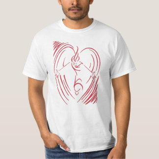 T-shirt Ange de coeur - T de base