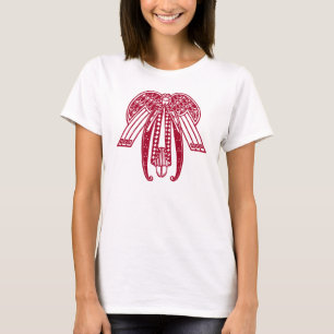 T-shirt ange de Noël Art Déco
