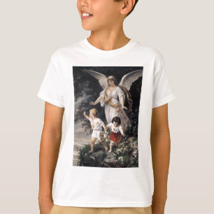 T-shirt Ange de The Guardian et enfants, peinture vintage