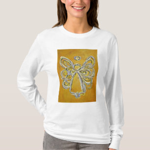T-shirt Ange Jaune (Image Double Côté)