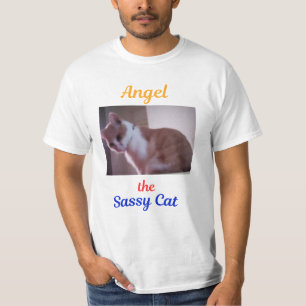 T-shirt Ange le chat impertinent
