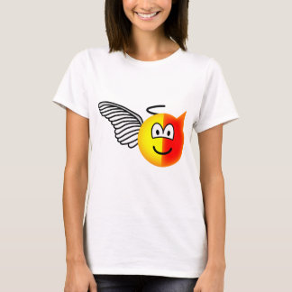 T-shirt Ange ou émoticône de diable