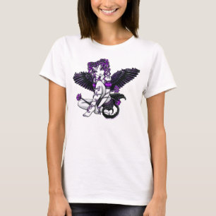 T-shirt Ange pourpre de "Alexis"