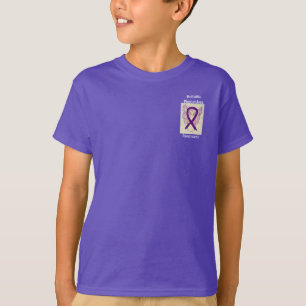 T-Shirt Ange Ruban de Sensibilisation à la Rétinit