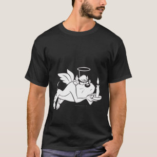 T-shirt Ange TAZ™ tenant bougie