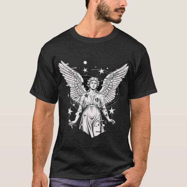 T-shirt Angel de chute - Dard Graphic urbain (Devant)