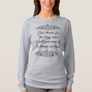 T-shirt Angel - Dieu, merci pour la course folle !