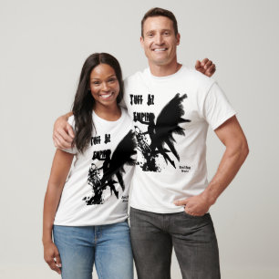 T-shirt Angel Hommes's American Apparel Poly-Cotton Blend 
