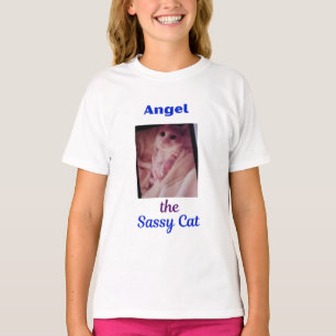 T-shirt Angel le chat impertinent