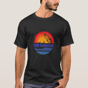 T-shirt Angel Vintage Pêche Tackerman Retro Fishi