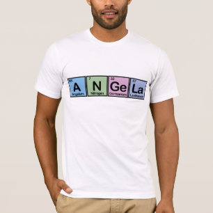 T-shirt Angela a fait des éléments