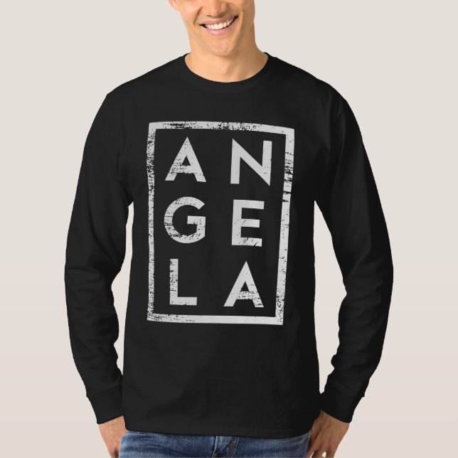 T-shirt Angela Minimalisme (Devant)
