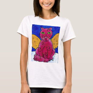 T-shirt AngelCatPink