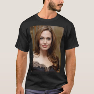 T-shirt Angelina Jolie - Poster  
