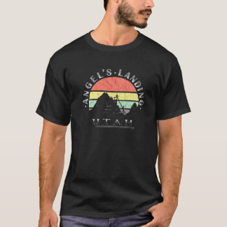 T-shirt Angels Landing Retro Vintage