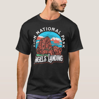 T-shirt Angels Landing Zion National Park Vintage