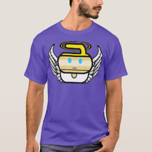 T-shirt Angels Rock Curling Rockers 1