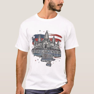T-SHIRT ANGKOR WAT AU CAMBODGE