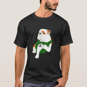 T-shirt Anglais Bulldog Tattoo J'aime maman chien
