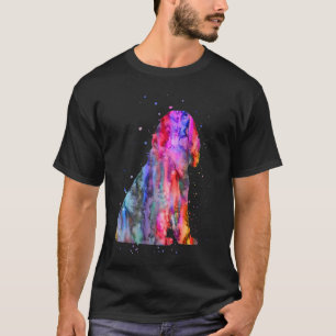 T-shirt Anglais Cocker Spaniel, aquarelle Cocker Spaniel,