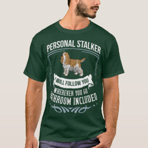 T-shirt Anglais Cocker Spaniel Chien Chien Chien Chien Chi