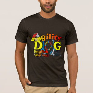 T-shirt Anglais Springer Spaniel Agility Cadeaux