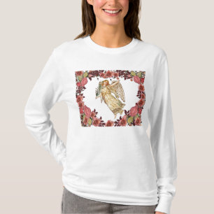 T-shirt Angle aux roses roses roses