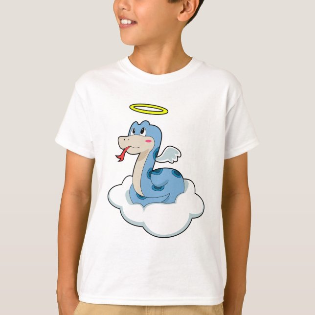 T-shirt Angle nuage serpent (Devant)
