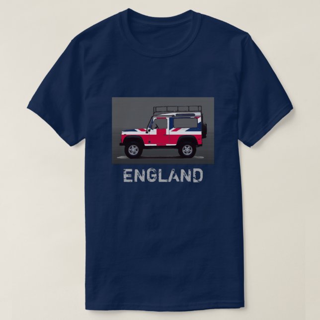 T-SHIRT ANGLETERRE (Design devant)